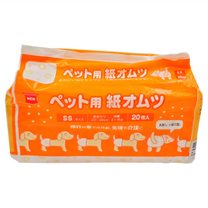 inuneru 狗兒爽 寵物尿褲 犬貓用, SS(20~30cm), 20片, 1包