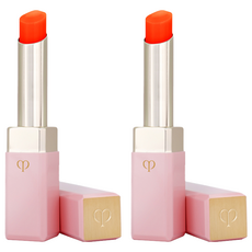 cle de peau 肌膚之鑰 奢華訂製粉漾潤唇膏, #3 蜜橙珊瑚, 2.8g, 2件