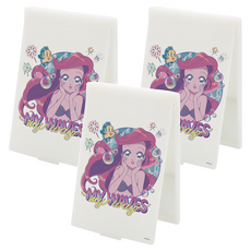 收納王妃 迪士尼折疊鏡 少女漫畫 小(9.3 x 6.5cm), 泡泡火花, 3個