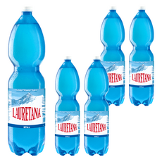 LAURETANA 蘿莉塔娜 天然冰河水, 1.5L, 5瓶