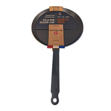 de Buyer 畢耶 CHOC系列 電磁爐不適用 5層平底單柄不沾可麗餅鍋, 30cm, 1個