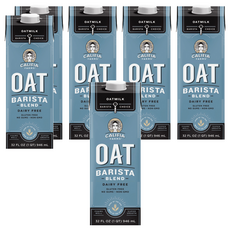 CALIFIA FARMS 無糖燕麥奶 咖啡師配方 低麩質 純素可用 非基因改造, 946ml, 6瓶
