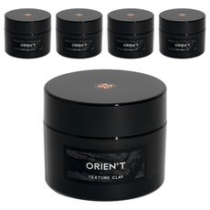 Orien't Texture Clay 髮泥蠟, 定型力強, 中低自然光澤, 65ml, 5罐