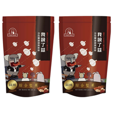 CRAZY BEAR 綜合蒜辣堅果, 80g, 2包