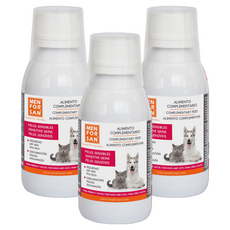 MEN FOR SAN 寵物液態保健品 皮膚保健，成分溫和不刺激，毛髮健康柔亮, 3瓶