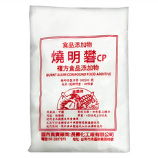 龜鶴牌 食品級燒明礬, 450g, 1入
