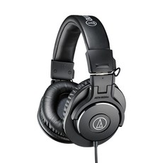 audio-technica 鐵三角 專業型 監聽耳機 原廠保固, ATH-M30x, 黑色