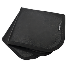 CLS 矽膠隔熱防火布 附收納袋, 黑色, 1個