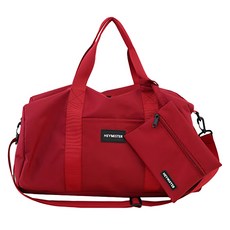 E.City 戶外多功能折疊休閒收納袋 紅色, 1組