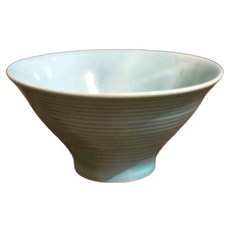 佐和陶瓷 7V井 日本製 寬20cm 高10cm 容量780mL 陶瓷材質, 淡綠翡翠, 1個