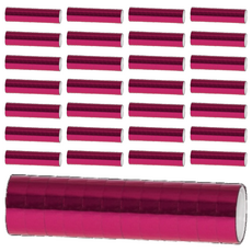 polar bear 北極熊 小彩色晶晶膠帶 RAT1203PR 3Y x 12mm, 桃紅色, 40捲