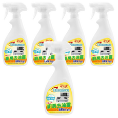 Klean J 可立潔 廚房去油靈, 強效分解油汙積垢, 除菌除臭, 油膩感不見, 450g, 5瓶