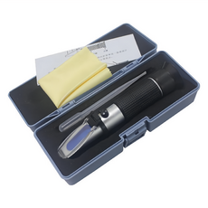 掌上型 0~20% 糖度計 自動溫度補償型 折光儀, 黑色, 1個