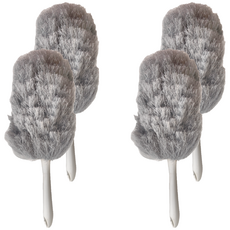 Yamazaki 山崎 BATHBON 靜電去除防塵清潔刷, 灰色, 4支