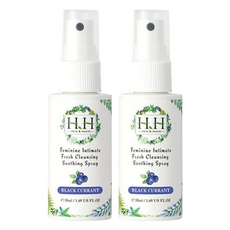 HH 草本新淨界 私密潔淨舒緩噴霧 黑醋栗, 50ml, 2瓶