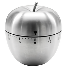 SALUS 佐藤金屬 廚房定時器 71 x 63 x 63mm, 蘋果造型, 1個