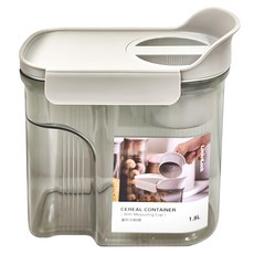 LocknLock 樂扣樂扣 量杯雜糧桶 BEG-CN-24-SAN 1.8L, HPL524BEG, 1個