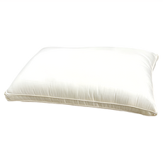 FiTNESS 費尼斯 超細天絲枕 100%棉表布 天絲填充, 白色, 1個