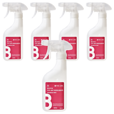 THE LOEL 天然小蘇打清潔液（廚房用）, 美國EWG最高產品安全評級 "第1-2級安全", 含食品添加劑小蘇打，有效去除油漬和污漬, 500ml, 5瓶