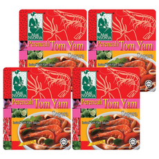 MAK NYONYA 馬來媽媽 冬蔭功風味即煮醬, 酸辣結合帶有檸檬清香, 200g, 4包