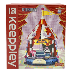 keeppley 奇妙積木 三麗鷗馬戲團系列 酷洛米造型組合玩具, K20827, 1盒