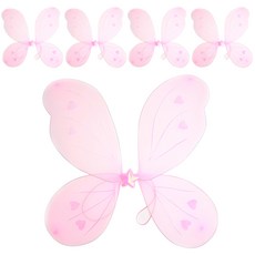 Livingda 仙女翅膀, 5個, 粉紅色