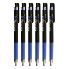 PILOT 百樂 超級果汁筆, 好握好寫, 久寫不易疲勞, 藍色, 6支