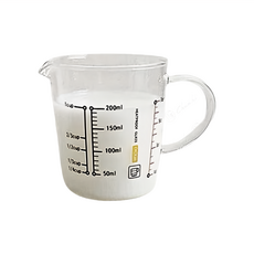 純禾商行 耐熱玻璃量杯 200ml (可微波/直火加熱), 1個