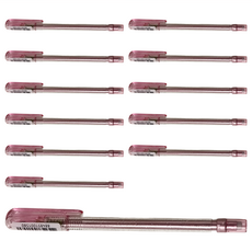 Pentel 飛龍文具 晶亮自動鉛筆 A105MPTW 紅色, 0.5mm, 12支