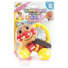 ANPANMAN 麵包超人 手搖鈴玩具，6個月以上適用, Yellow, 1個