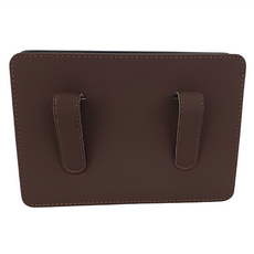 妃妃嚴選 汽車收納盒 PVC皮革, 摩卡, 1個