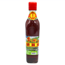 香之鄉 胡麻油 500ml 黑芝麻油 台灣產, 1瓶