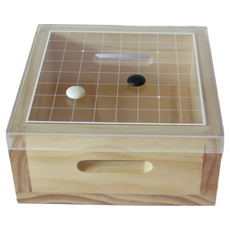 自然醒 元素圍棋盤 (含9路棋盤 棋子 棋袋) 圍棋, 松木款