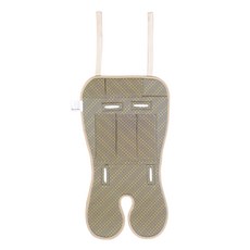 C&D宅一起 嬰兒二用涼墊 推車涼墊 汽車安全座椅涼感墊 Baby Seater 625mm, 焦糖牛奶, 1個