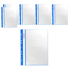 Databank 三田文具 A4 11孔 20頁 輕便軟質資料簿, 6本