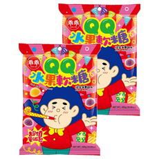 乖乖 QQ水果軟糖經濟包 綜合水果口味 大人小孩都愛的超人氣, 190g, 2袋