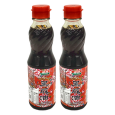 順發油品 冷壓100%黑麻油 220ml 台灣產, 2瓶