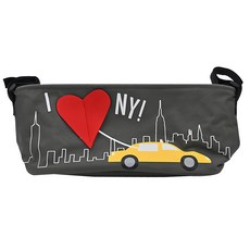 choopie CityBucket 推車置物袋, 大容量置物空間, 紐約客 黑色, 1個