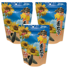 統記 黑糖海鹽香瓜子, 180g, 3包