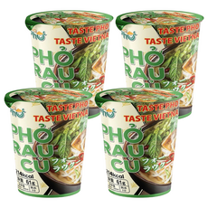KING PHO 王麵河粉 野菜風味 61g, 4入