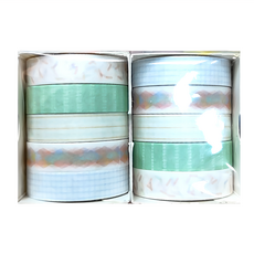 Simno 芯陌 基礎套裝紙膠帶 3m x 10mm 5捲, 雲影, 2盒