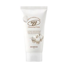 SKINFOOD 蛋白明亮毛孔細緻洗面乳, Egg Cleansing Foam, 150ml, 1條
