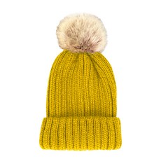 JAR嚴選 可拆卸大毛球親子保暖針織毛帽 兒童款