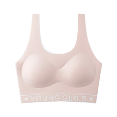 YOIIE 良の居家 0壓感冰絲 吸濕透氣 包覆運動型保護內衣 YW2015 第二階段無鋼圈款 運動少女風背心款 55~65kg適用