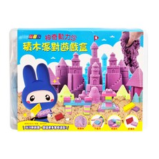 忍者兔 神奇動力沙積木派對遊戲盒, 1個