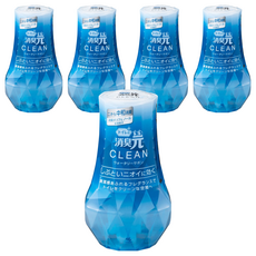 小林製藥 消臭元 CLEAN 廁所空氣芳香劑 花果香氛, 400ml, 5瓶