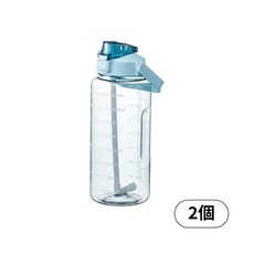 c222運動水壺, 藍色, 2L, 1入