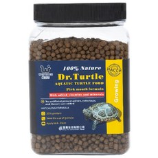 WEIYITER 維益特 水龜挑嘴成長浮水飼料, 1kg, 1桶