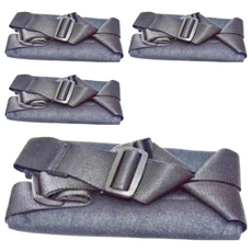 感恩使者 3用式輪椅安全束帶, 保護身體不易往前滑動, 大尺寸插扣, 台灣製造, 舒適又安全, ZHTW1739, 4個