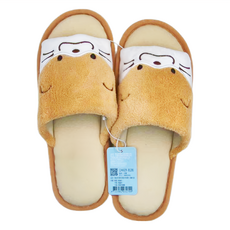 可愛系列室內布拖鞋 水獺米 280mm